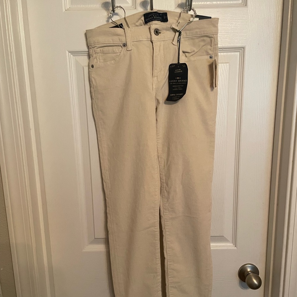 Lucky Corduroy Skinny Jeans